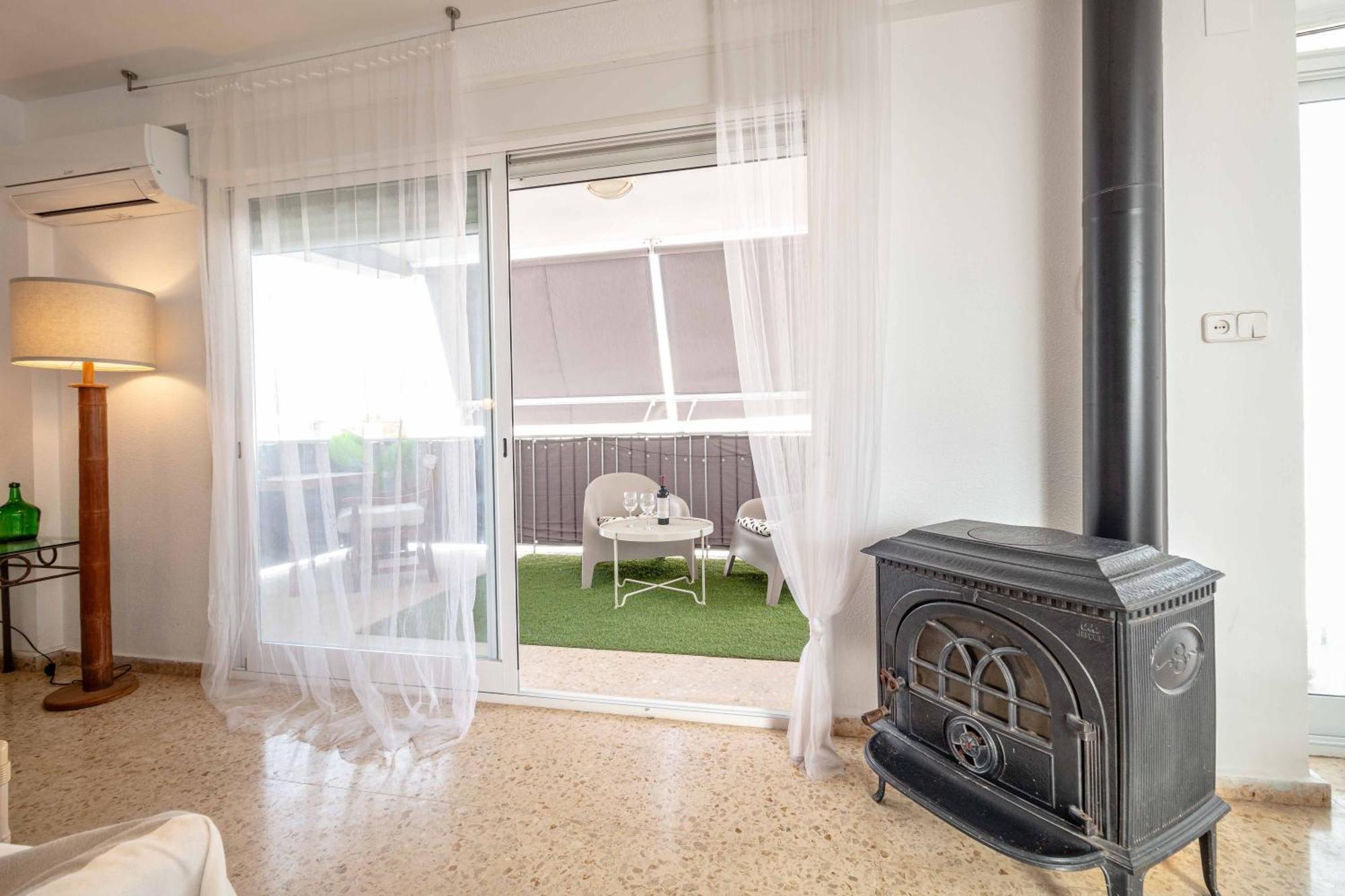 Super Apartamento A Un Paso Del Mar Oliva Dış mekan fotoğraf